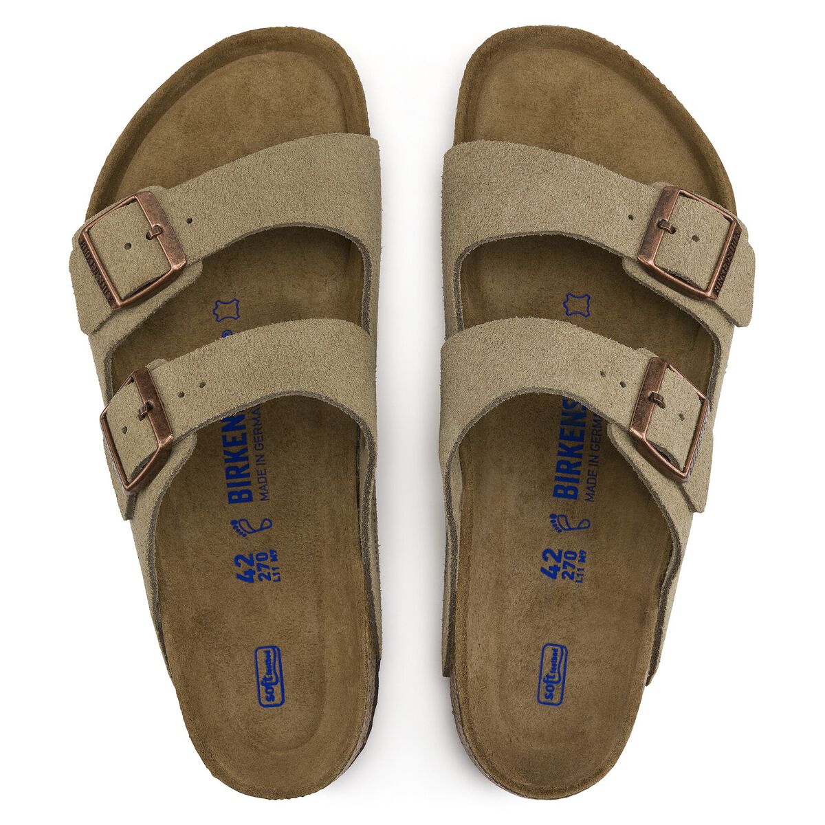Birkenstock Arizona Soft Footbed top view
