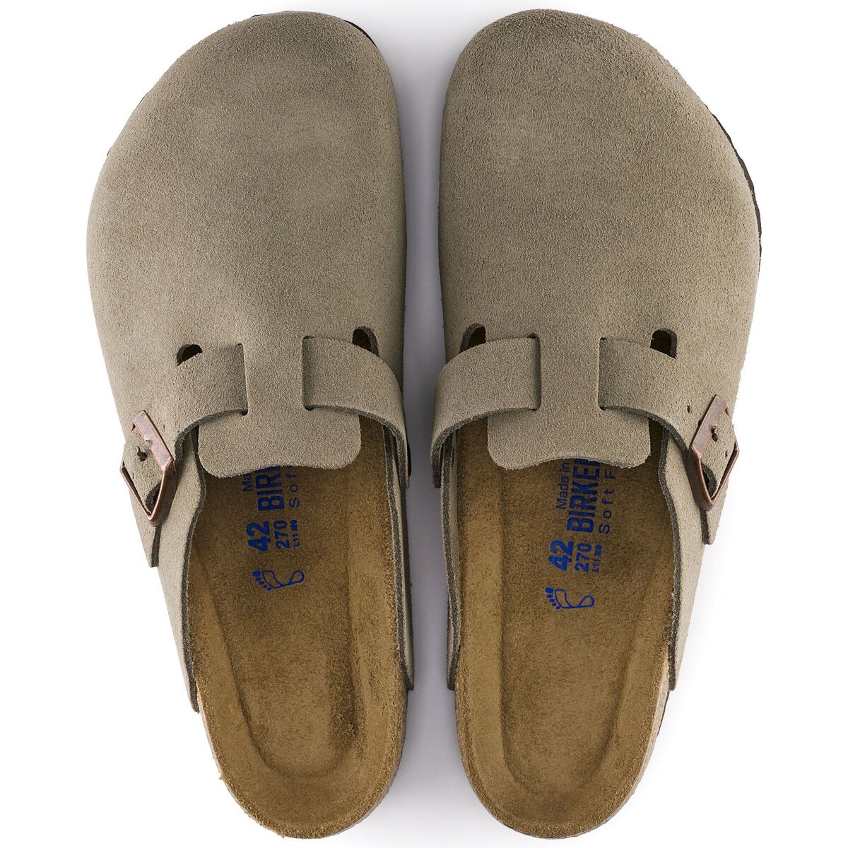Birkenstock Boston Soft Footbed top view