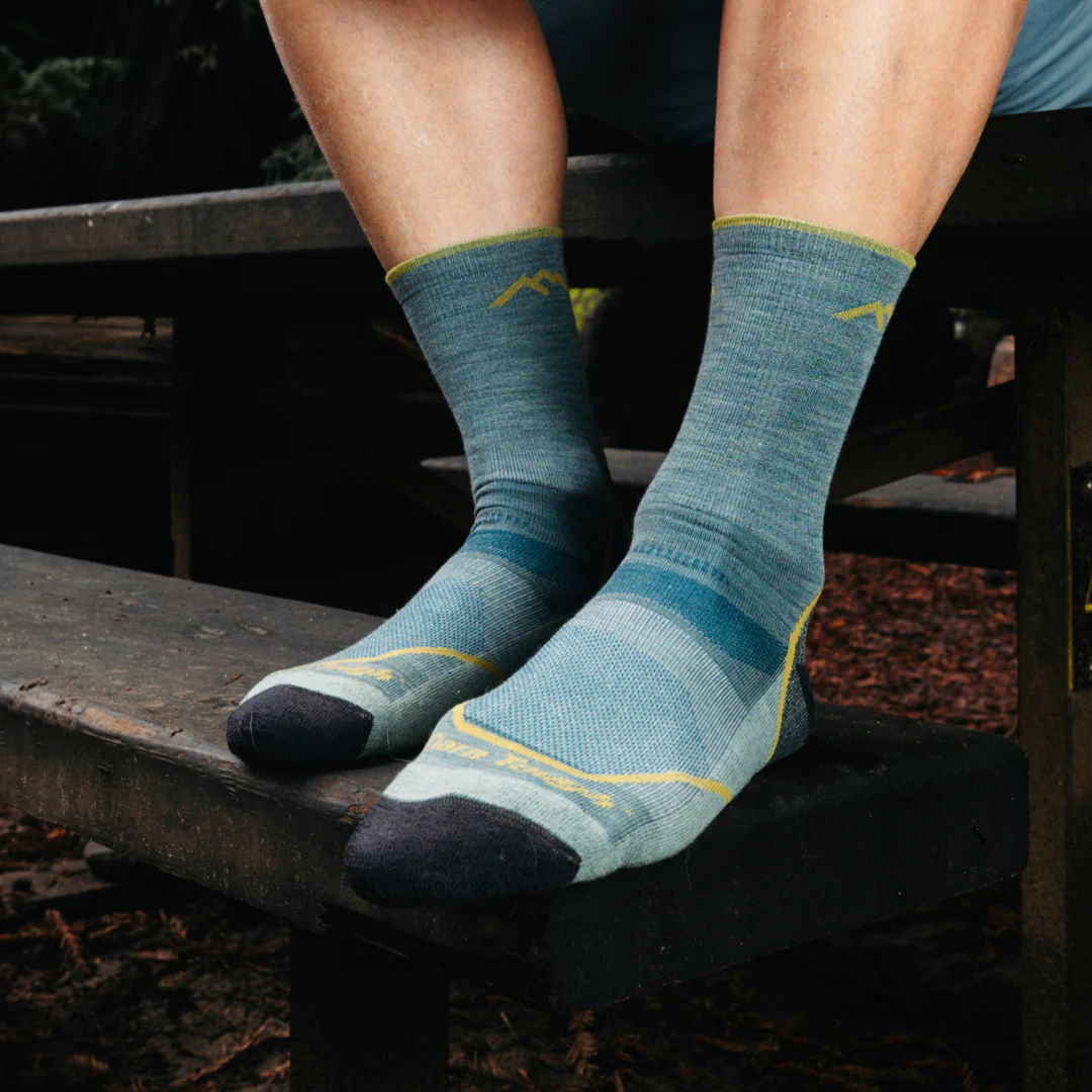 Darn Tough Light Hiker Micro Crew lifestyle view