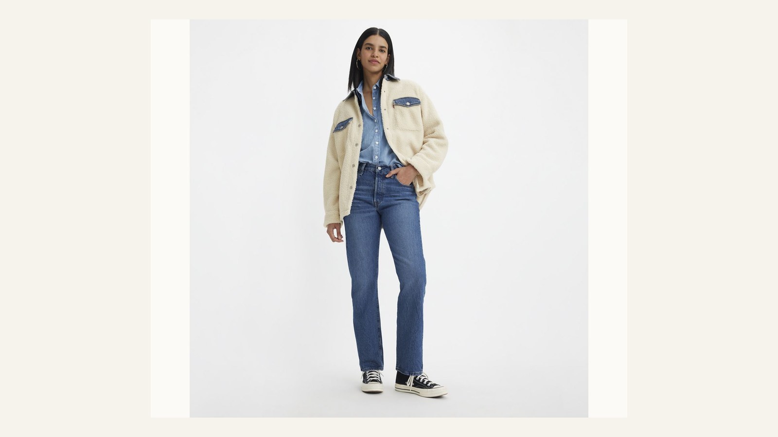 Levi's 501 Original Fit Women's Jeans front product view