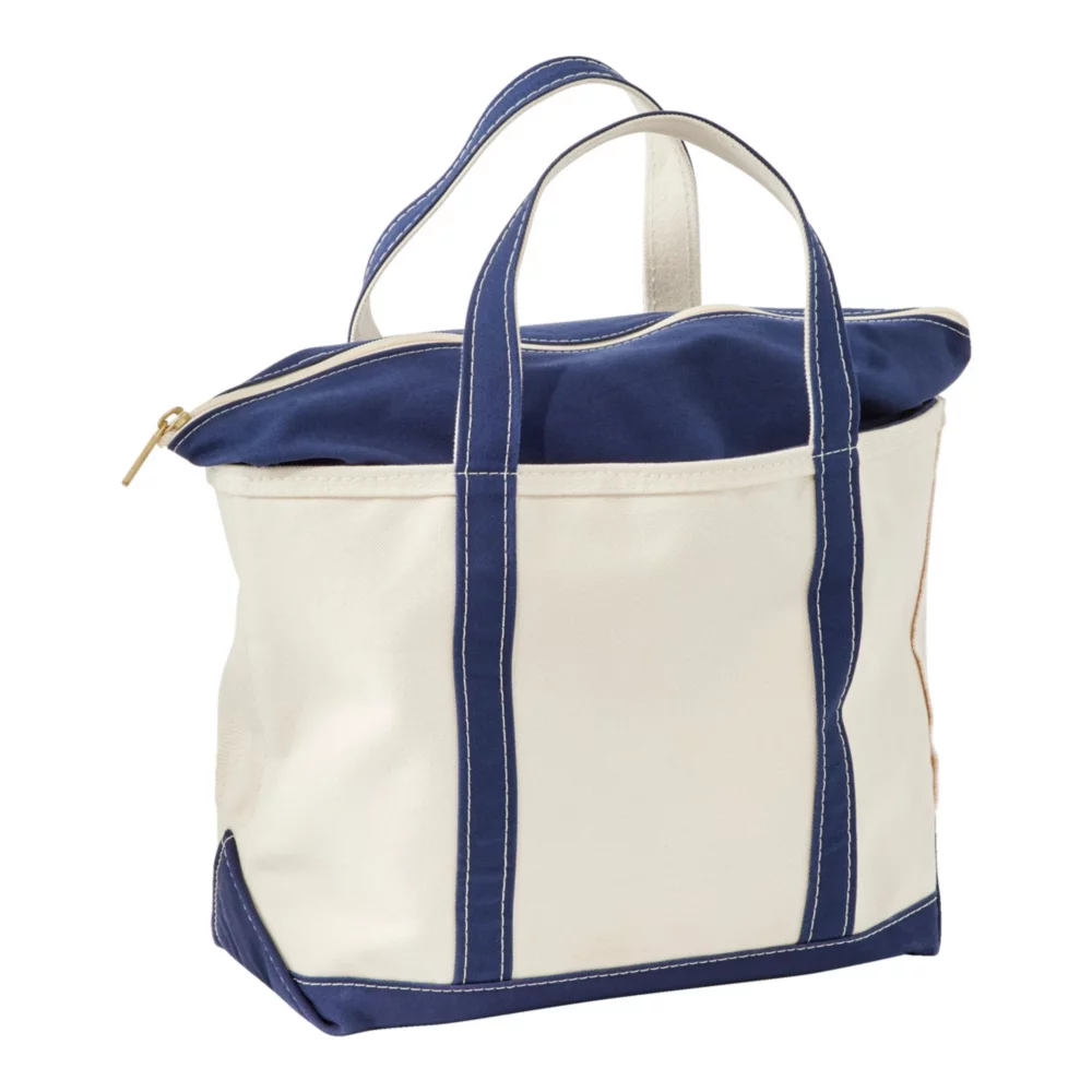 L.L.Bean Boat and Tote Zip-Top canvas bag
