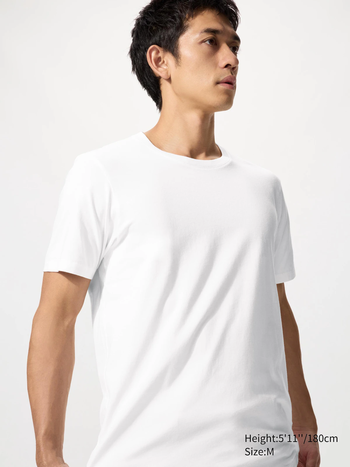 Uniqlo SUPIMA Cotton T-Shirt in white