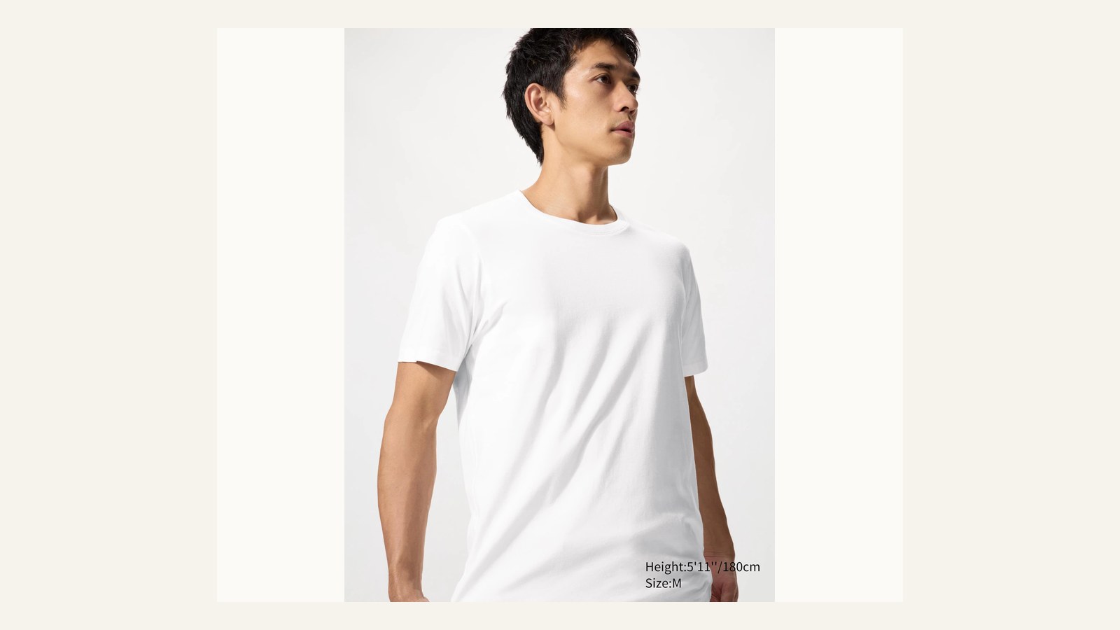 Uniqlo Supima Cotton and U Crew Neck T-shirts prepared for comparison